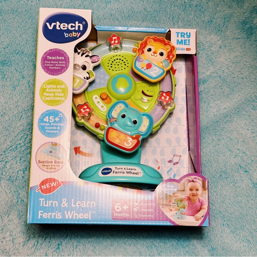Turn & Learn Ferris Wheel Baby Toy (Vtech Baby)